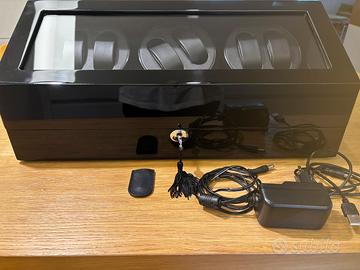 Vetrina porta orologi girevole