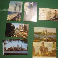 8 cartoline New York anni '50