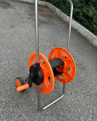 Carrello avvolgitore tubo acqua