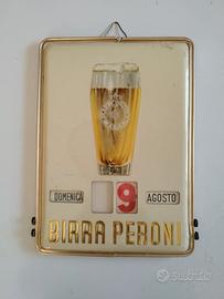 Calendario perpetuo birra Peroni