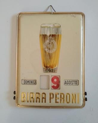 Calendario perpetuo birra Peroni
