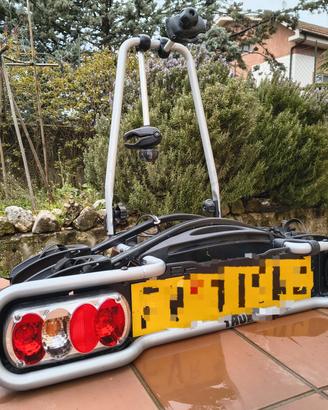 Portabici gancio traino Thule EuroRide 940, 2 bici