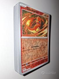 Mazzo 40 carte Pokemon ITA holo reverse assortite