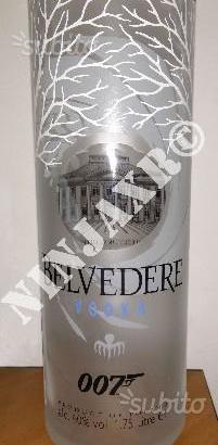 Vaso Bottiglia 007 Spectre Vodka Belvedere Magnum
