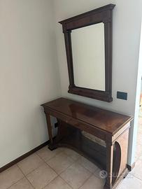 Mobile in radica stile classico + consolle