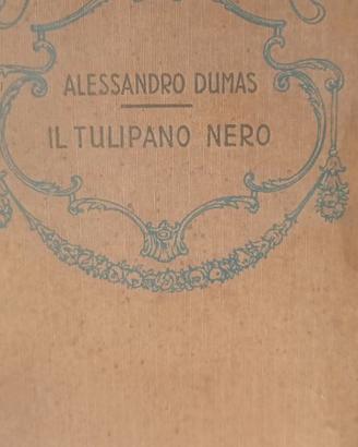 Libro Il tulipano nero ed Sonzogno 1930