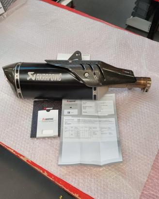 scarico terminale akrapovic per forza 750 adv750 2