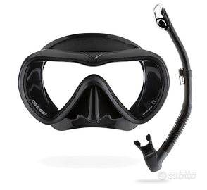 maschera sub CRESSI A1 Anti Fog combo snorkel