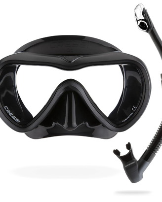 maschera sub CRESSI A1 Anti Fog combo snorkel