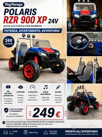 Polaris Peg Perego 2 posti 24v