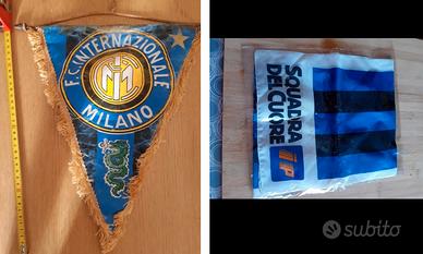 bandiera sciarpa gagliardetto inter calcio