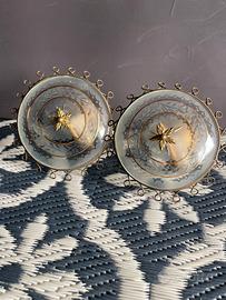 Coppia applique vintage