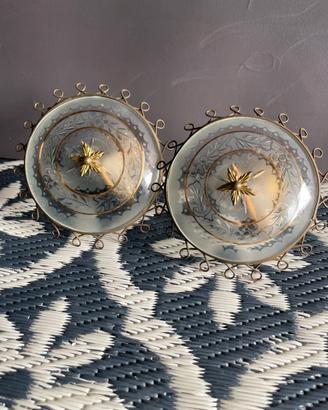 Coppia applique vintage