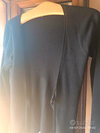 cardigan nero da donna 