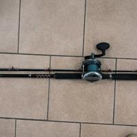 Canna da pesca okuma e mulinello
