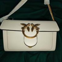 Pinko borsa, portafoglio bianca