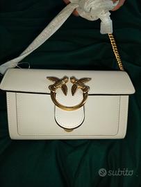 Pinko borsa, portafoglio bianca