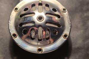 Clacson Cromati Vespa 6V C.A. GS Bologna Milano IT