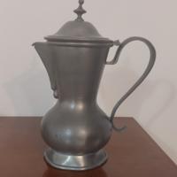 Brocca artigianale vintage in peltro al 95%
