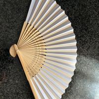 Ventaglio in legno e carta perfetto Pari al nuovo