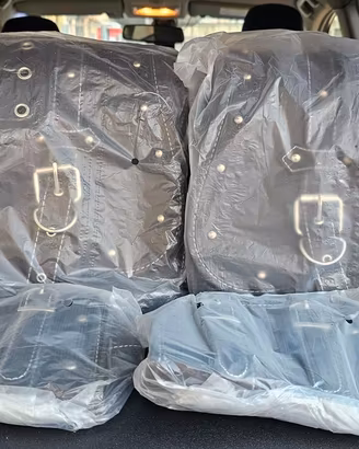 Borse laterali per moto custom - nuove, mai aperte