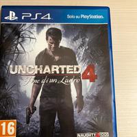 Uncharted 4 per ps4