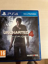 Uncharted 4 per ps4