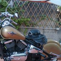 sella singola Harley Kawasaki VN 800 Drifter 