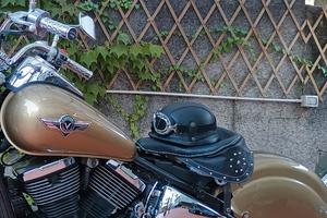 sella singola Harley Kawasaki VN 800 Drifter 