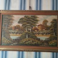 quadro con paesaggio 