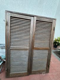 Persiane in legno douglas