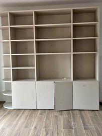 Libreria, mobile salotto studio, marca Morassutti