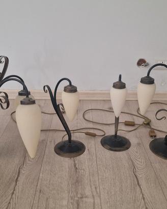 Set lampadario, lume, abatjour/comodino