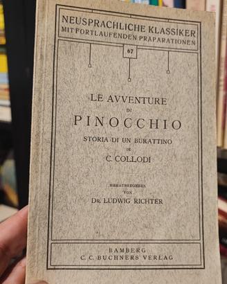 1931 - Pinocchio, ed. tedesca in italiano perfetta