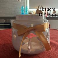 Porta candele natalizio