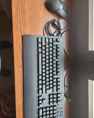 mouse e tastiera logitech