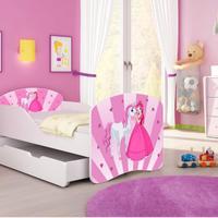 Letto per bambini con cassettone