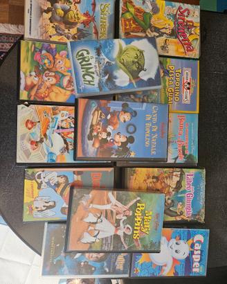 Videocassette disney anni 90