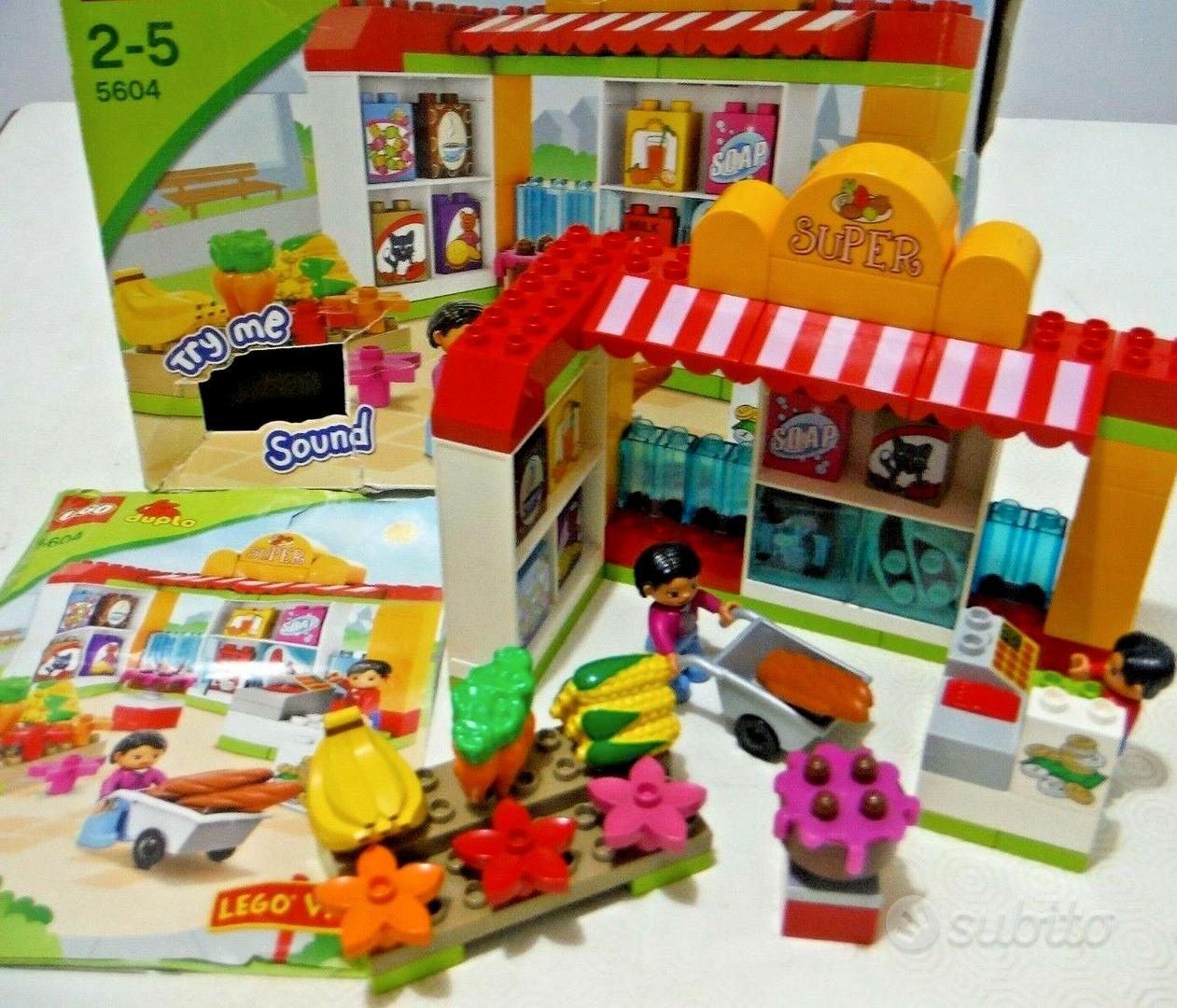 Lego duplo 5604 supermarket completo 100 Tutto per i bambini