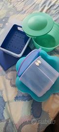 set di 4 contenitori Tupperware 