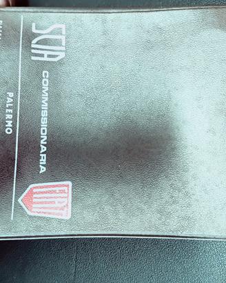 Porta documenti FIAT auto furgoni epoca vintage