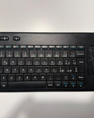 Tastiera Logitech K400r Wireless con Touchpad