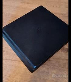 PS4 slim 500gb +2 joystick+Minecraft+spiderman