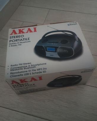 Radio FM, lettore MP3 tramite USB, bluetooth