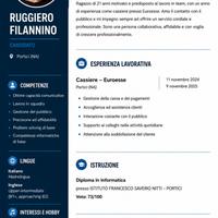 CV presentazione
