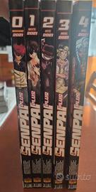Manga Senpai Plus dal volume 0 al 4 nuovi