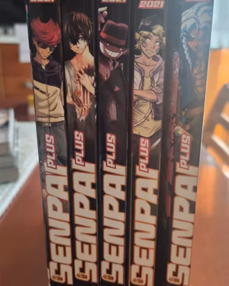 Manga Senpai Plus dal volume 0 al 4 nuovi