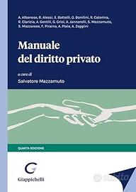 Manuale diritto privato di S. Mazzamuto Ed. 4°