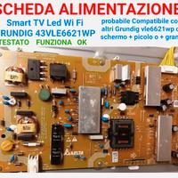 Grundig 43VLE6621 WP Scheda Madre Alimentaz Ricamb