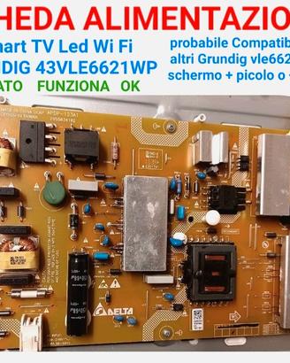 Grundig 43VLE6621 WP Scheda Madre Alimentaz Ricamb